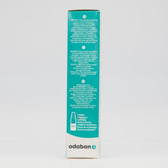 ODABAN clinical-strength label close-up for reliable sweat control.