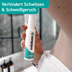 ODABAN ANTIPERPSPIRANT spray nozzle for easy application