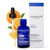 Odacité Brightening Serum bottle for daily radiance and even tone.