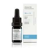 Odacite Ma+N Elasticity Serum bottle closeup highlighting hydration for firmer skin.