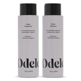 Odele Purple Shampoo bottle neutralizes brass for cooler blonde tones.