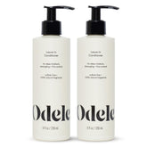 Odele vegan leave-in conditioner bottle front showing lightweight frizz control and shine
