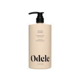 Odele Volumizing Conditioner bottle shows weightless moisture and shine for fine hair.