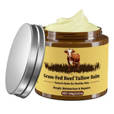 Oebitor Beef Tallow Skin Balm bottle shows rich hydration for face and body.