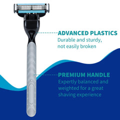 OENUASG easy head snap-connect keeps Mach3 razor setup quick.