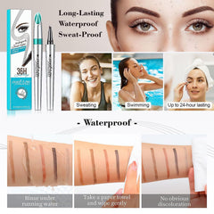 OETUIOW eyebrow microblading pen with 4-point tips for precise definition.