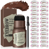 OETUIOW eyebrow stamp kit provides 24 styles for precise, natural brows all day.