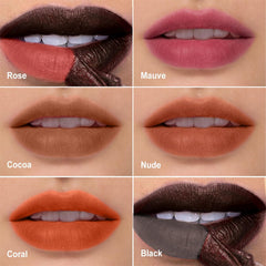 OETUIOW lips show subtle rose shade after application and smooth texture