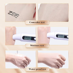 OETUIOW CC cream swatches on arm reveal even skin tone.