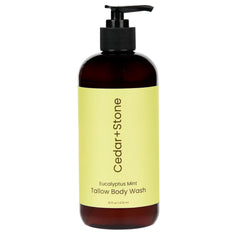 OfficeKit Cedar + Stone Clean Body Wash bottle pump for easy daily hydration.