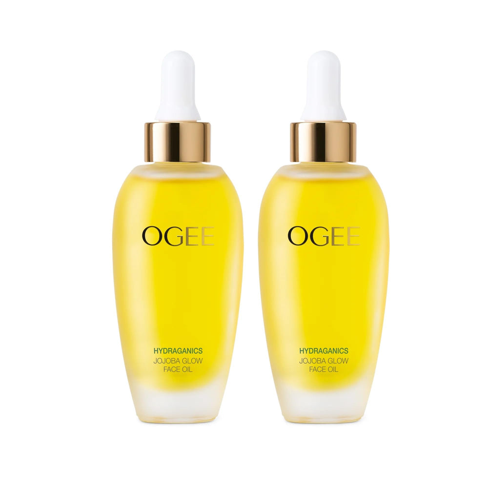 Ogee Jojoba Glow Face Oil bottle with hydrating formula