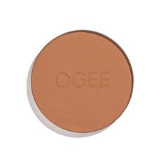 Ogee Sculpted Setting Powder Sienna refill-only packaging, ideal for sustainability