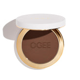 Ogee Sculpted Powder Basalt full set case-refill: travel-ready, organized makeup system.