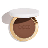 Ogee Sculpted Skin-Perfecting Powder Umber case with buildable coverage