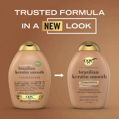 OGX three-pack back view shows sulfate free formula