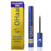 OHaai prostaglandin-free eyelash serum bottle with precision applicator for nightly use.