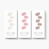ohora Daily Trio N Cream Cotton wraps packaging for at-home manicure