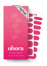 ohora its-that-pink box front showing kit for at-home salon nails