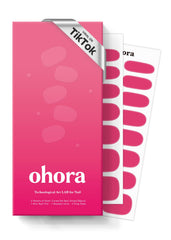 ohora its-that-pink box front showing kit for at-home salon nails