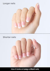 ohora nail file shapes nails for precise edge alignment.