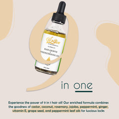OilnGlow jojoba coconut oil shows lightweight hydration for strands.