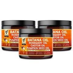 Okaga Batana Oil bottle highlights pure formula for daily hair care.