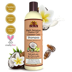OKAY foamy lather demonstrates easy scalp cleansing and hydration.