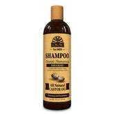 OKAY for MEN Castor Oil Hair & Beard Shampoo bottle shown for daily cleansing and hydration