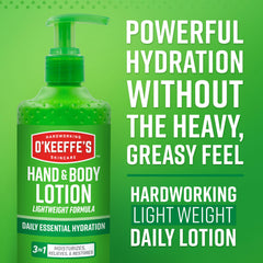 O'Keeffe's two-pack box highlights value and ongoing dryness relief.