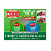 O'Keeffe's Lip Repair cherry balm in gift box; intensive hydration for dry lips.