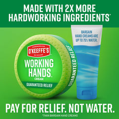 Daily use with O'Keeffe's Working Hands for comfortable hydration.