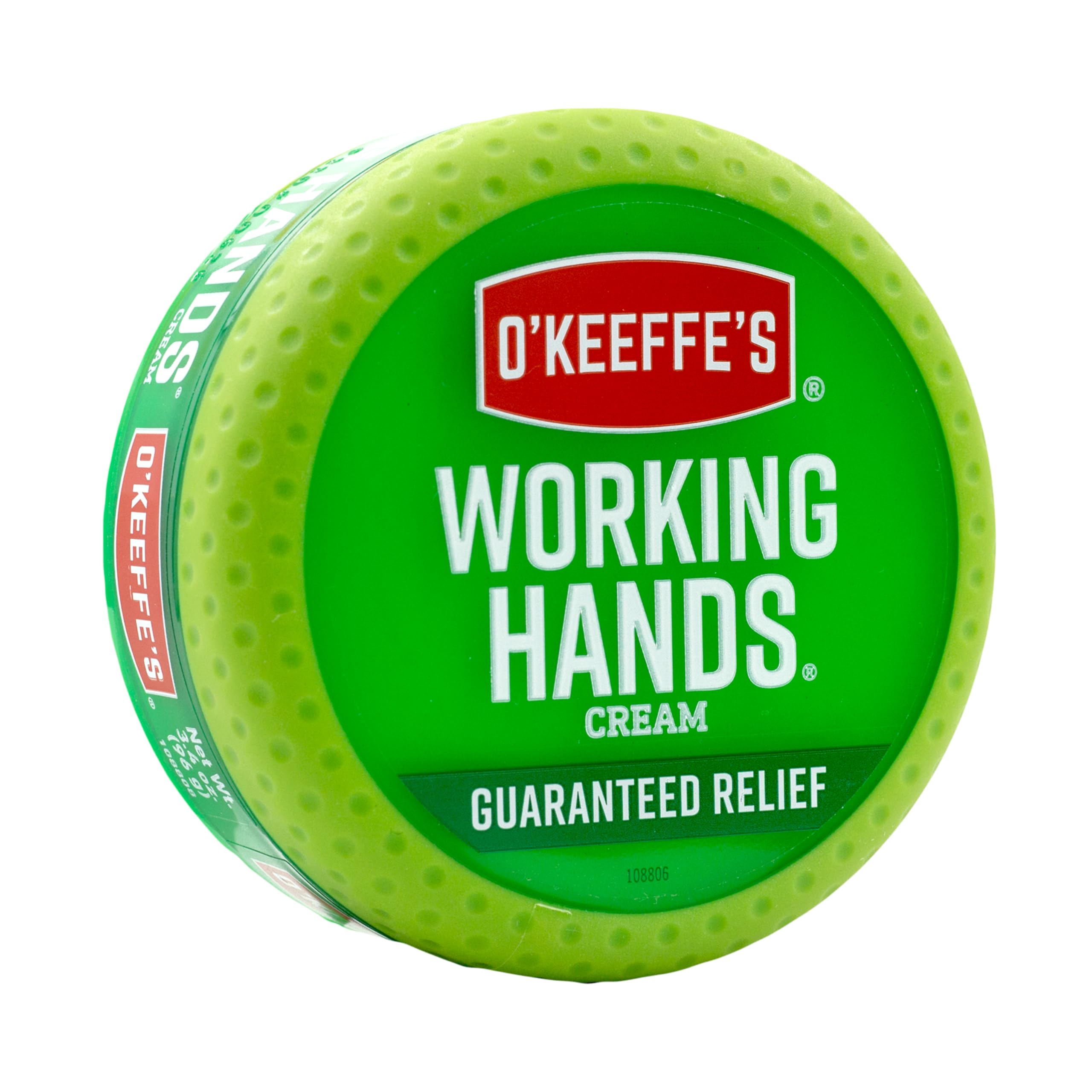 O'Keeffe's Working Hands jar 10-pack shows concentrated cream for intense moisture
