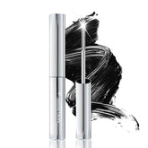 Okerker black metal mascara wand with 0.5mm precision coats lashes evenly.