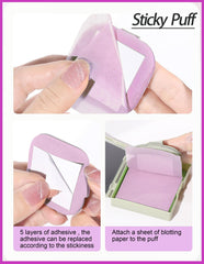 Okerker formal pack shows mirror and puff included for on-the-go touch-ups