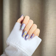 okiYomi 3D nail stickers with pandas and apples offering charming, durable daily wear