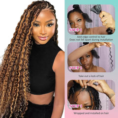 OKVOKV two bundles per pack no weft, ideal for braided looks