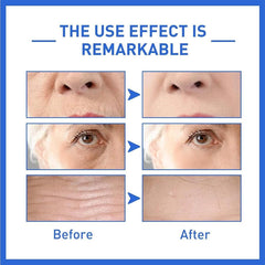 OLAVITA serum applied to clean skin showing smooth absorption