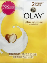 Olay beauty bar packaging highlights hydrating cleansing