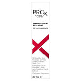 Olay ProX 3D Youth Essence bottle on a bathroom shelf for hydration.