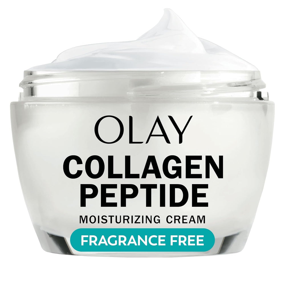 Olay Regenerist Peptide de Collagène 24 crème visage, hydratation durable pour peau sèche et mature.