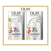 Olay Total Effects day cream jar highlights lightweight texture for daily hydration