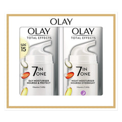 Olay Total Effects day cream jar highlights lightweight texture for daily hydration
