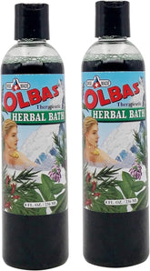 Olbas Bains Herbal : bouteille aromatique favorisant détente et revitalisation après bain.