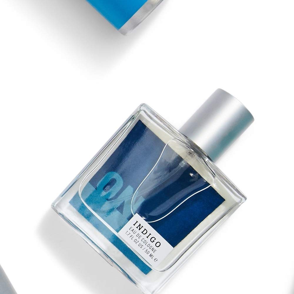 Old Navy Indigo bottle spray for daily wear with Mandarin and driftwood notes