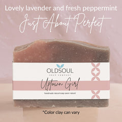 Brazilian purple clay exfoliates gently for a refreshed complexion.