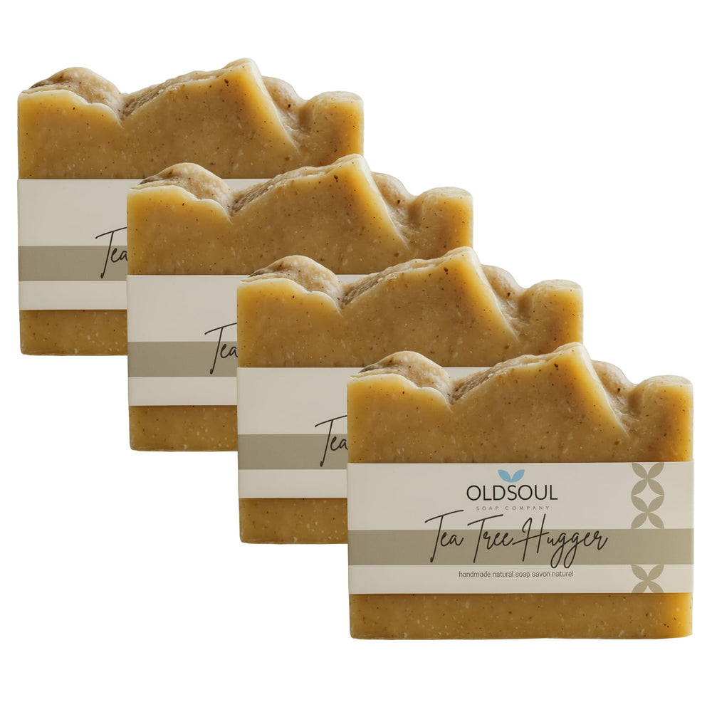 Old Soul Tea Tree Hugger collection front view showing vegan cleansing.