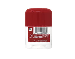 Old Spice AP/Deo IS tri-size packaging with compact design for gym bags.