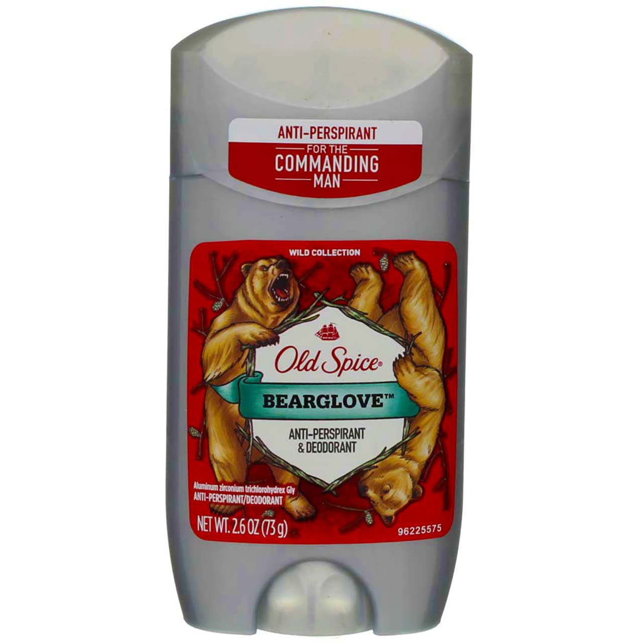 Old Spice Bearglove bottle offers rugged appeal and long-lasting freshness.