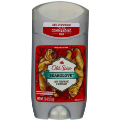 Old Spice Bearglove bottle offers rugged appeal and long-lasting freshness.