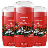 Old Spice Bearglove pack of 3, front view for daily use.